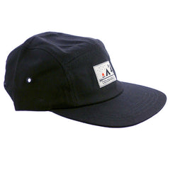 Five Panel Camper Hat (All Black)